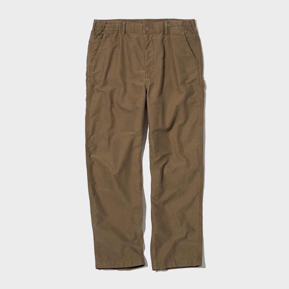 Men's Casual Chino Pants - Olive Brown